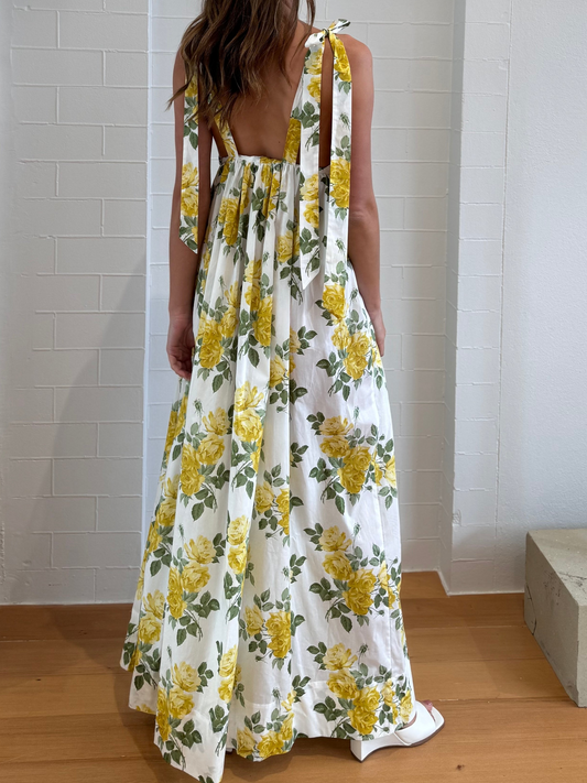 Maxi Tie Back Dress