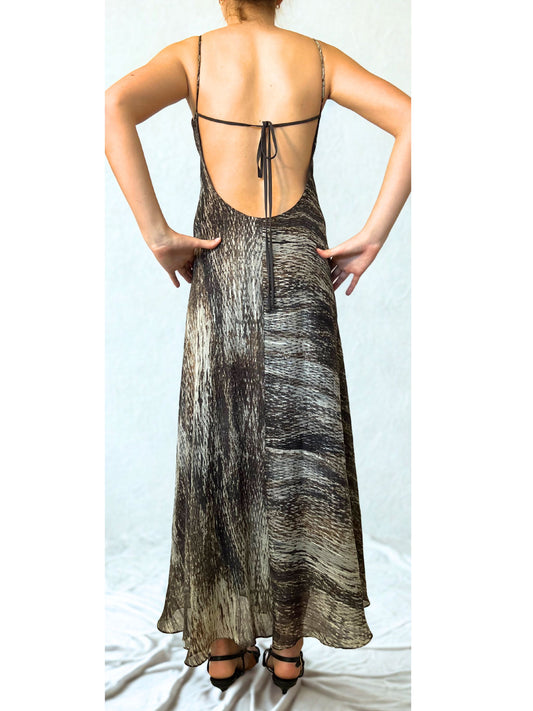 Sienna Back-Tie Maxi Dress