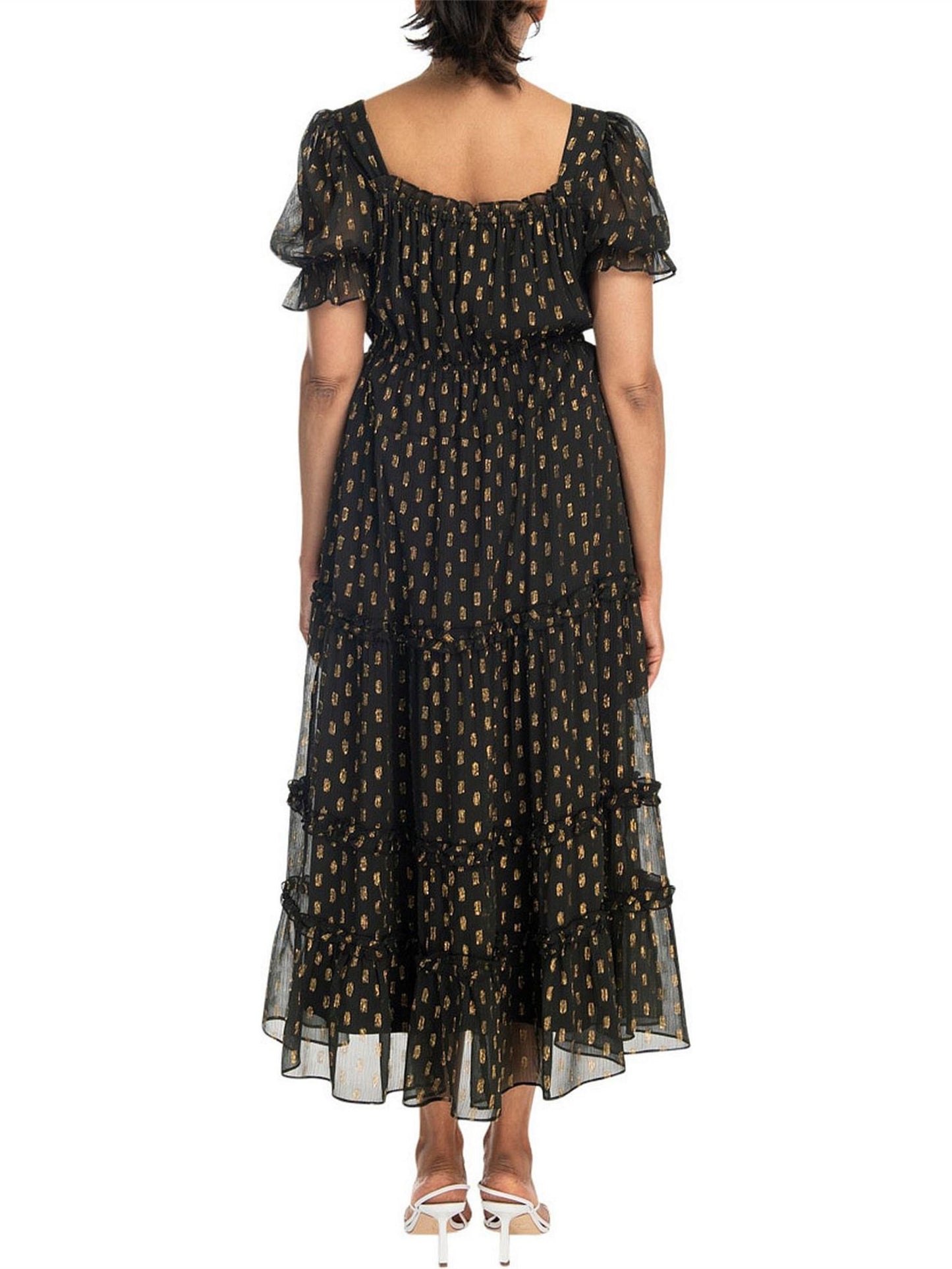 The Boho Luxe Tiered Midi Dress