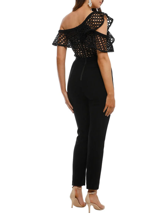 Lace Frill Jumpsuit