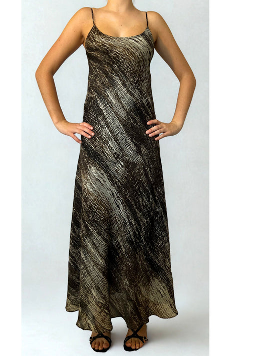 Sienna Back-Tie Maxi Dress